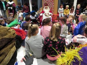 SInterklaas in het Dorpshuis