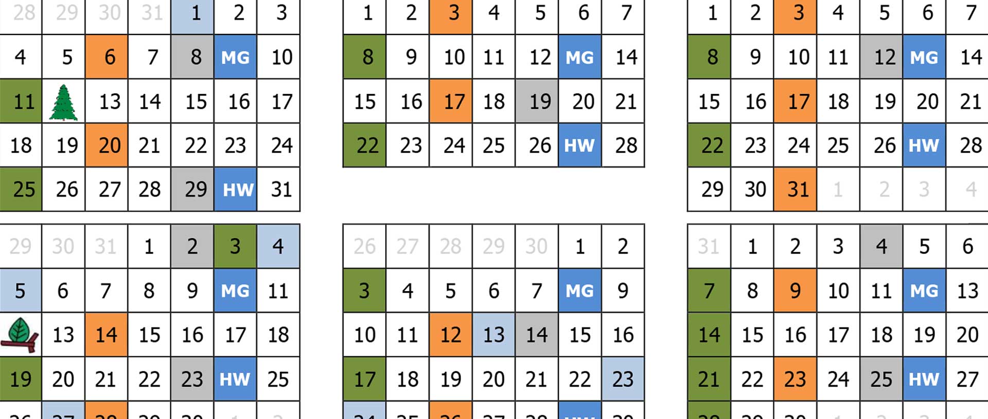 Afvalkalender 2021