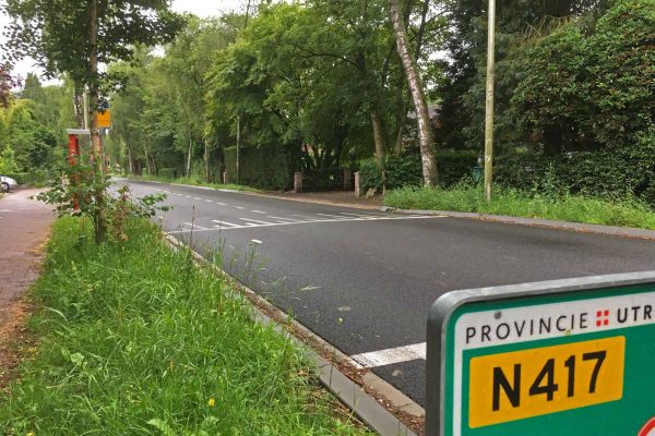 Tolakkerweg: bomen worden geveld