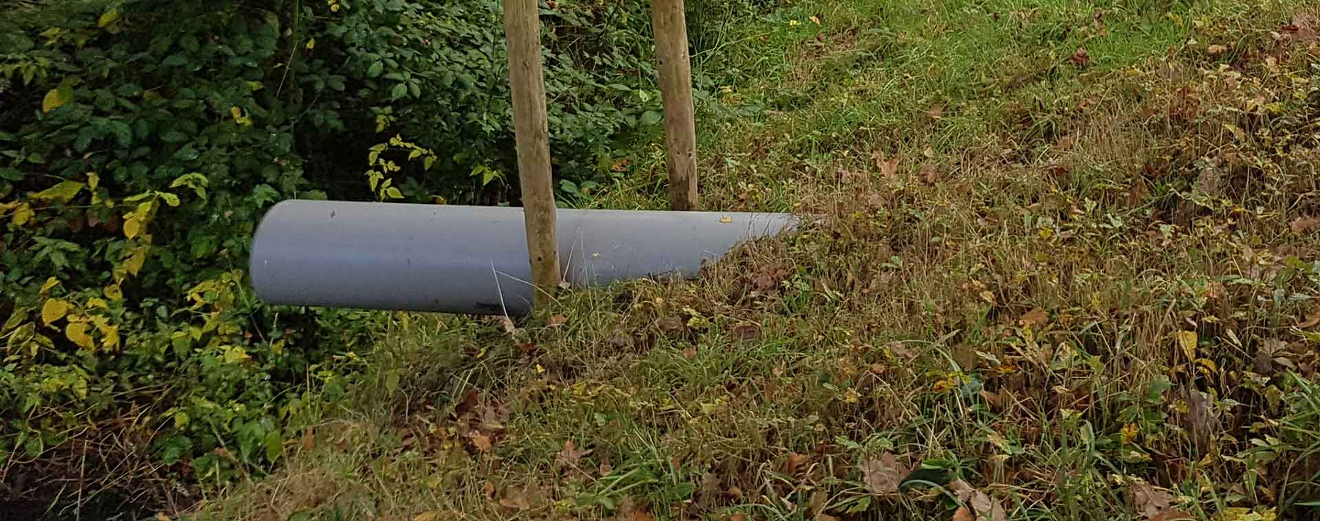 Reinigen sloot Spoorlaan