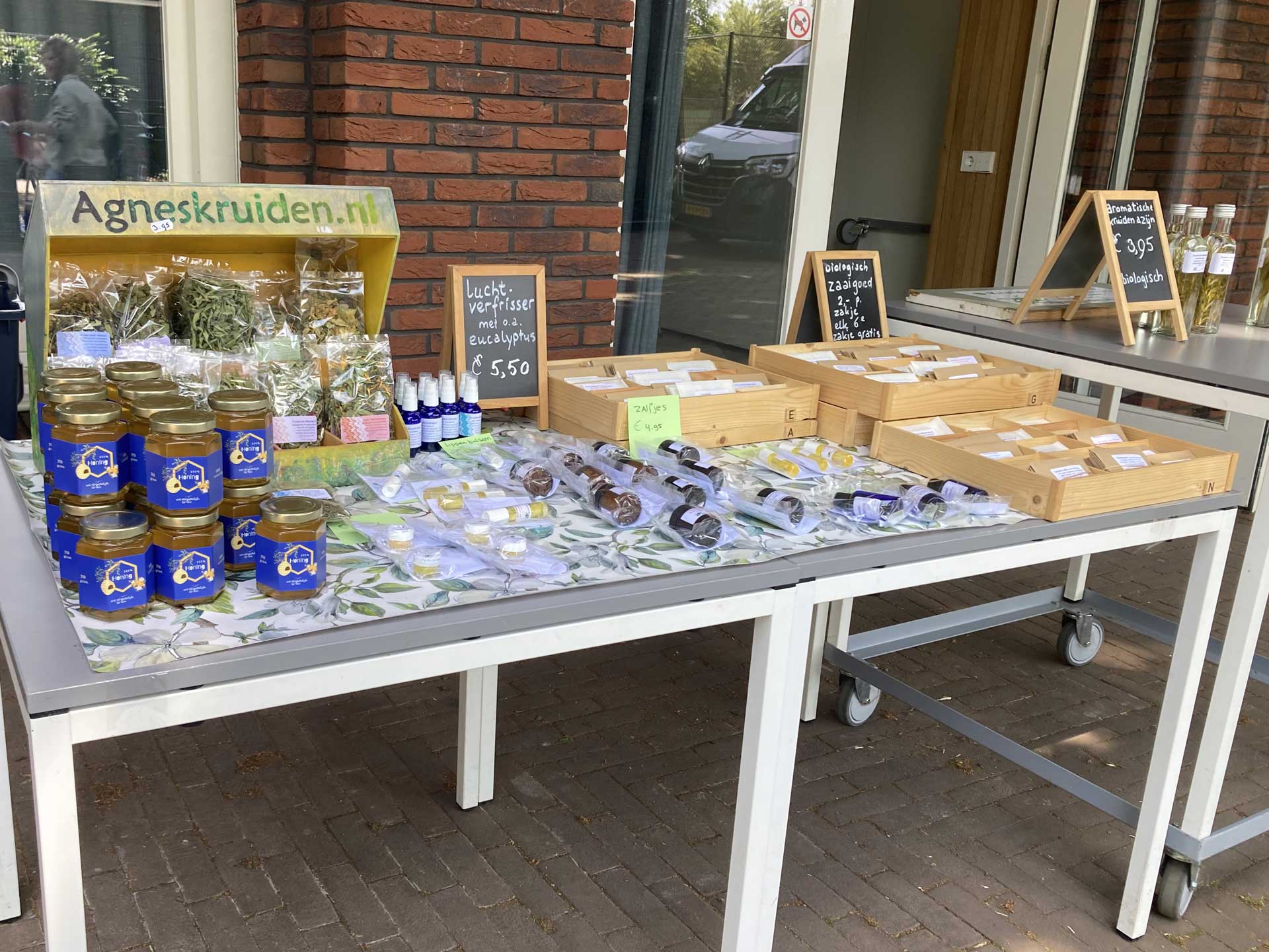 Biologische plantenmarkt 16 mei